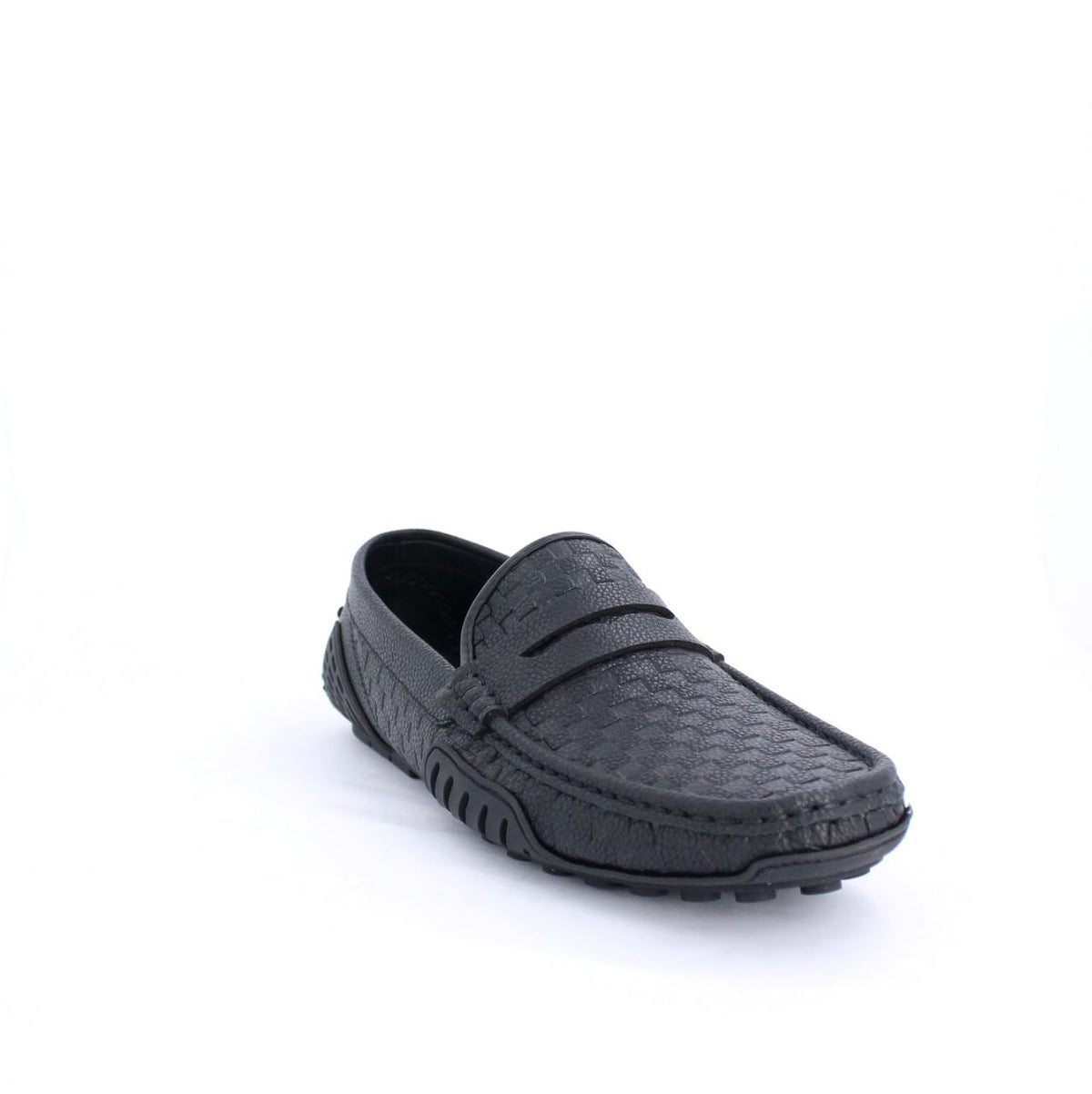 BRUCE MENS LOAFERS-BLACK