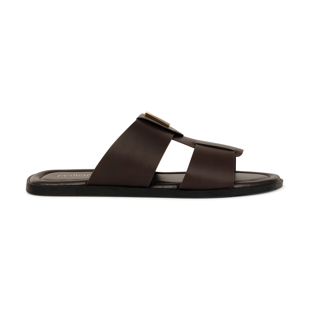 DYER MENS SANDALS-DARK BROWN
