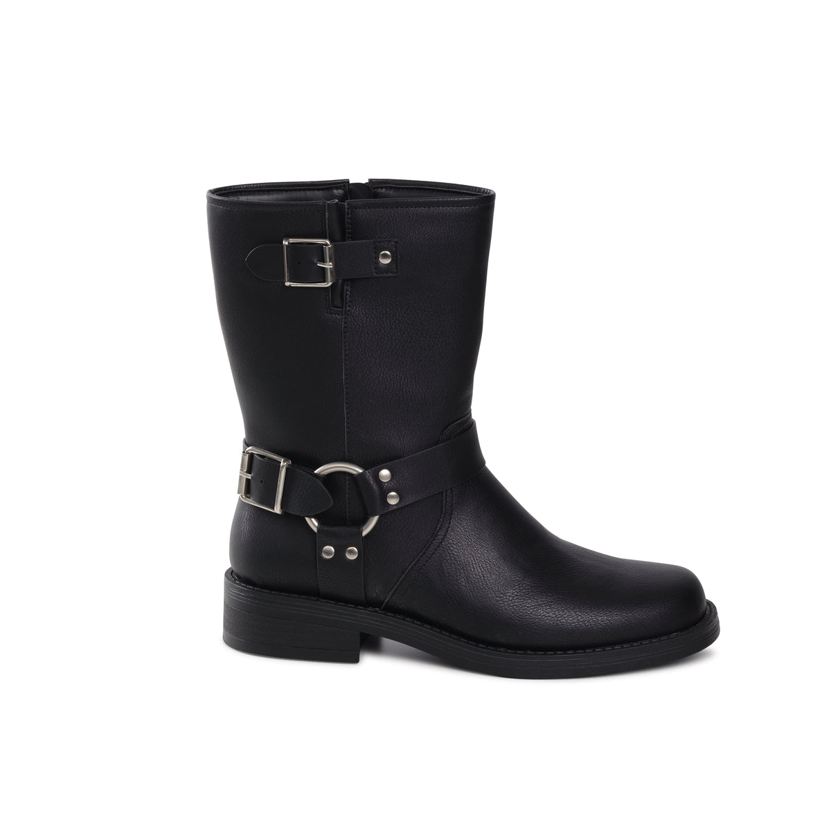 MARTINNA BIKER BOOT - BLACK