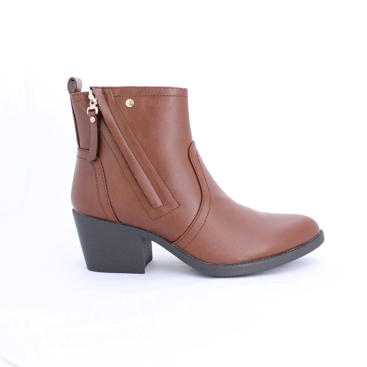 LANLI ANKLE BOOT - TAN