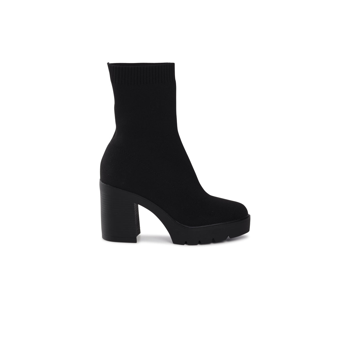 CELESTE SOCK BOOT - BLACK