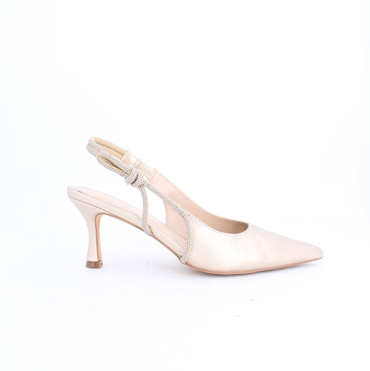 SANDRA METALLICPUMP-HEELS-SLINGBACK-GOLD