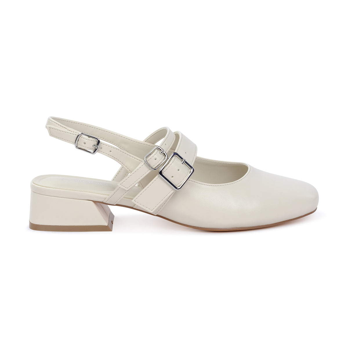 SOUAD PUMP HEELS-IVORY