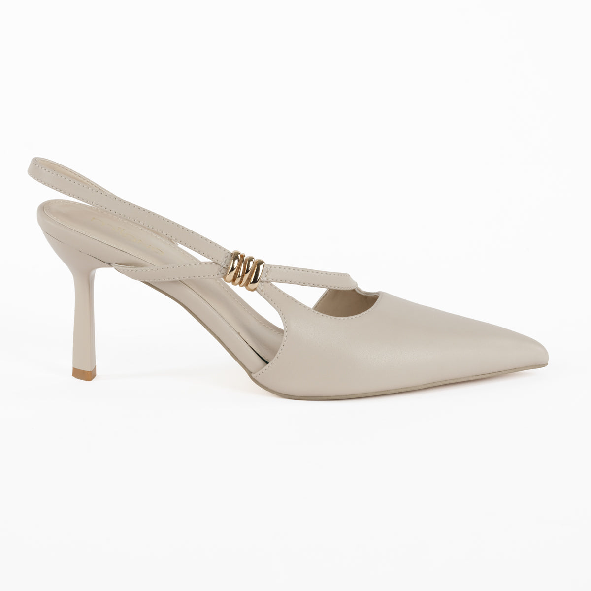 ELAINA SLINGBACK HEELS-IVORY