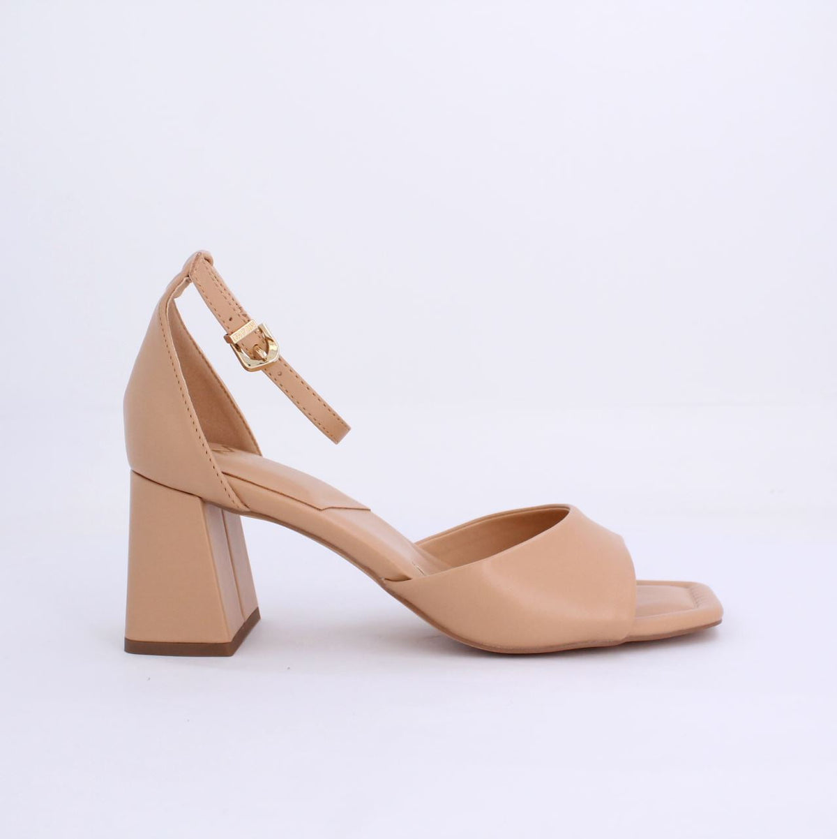 ANDREA HEEL SANDAL - BEIGE