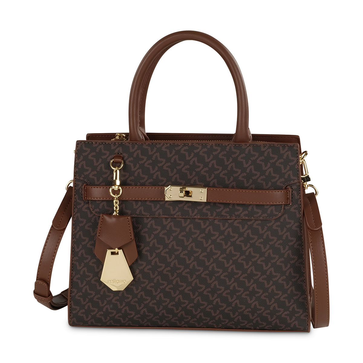 ALICIA TOTE- Brown - Main Image