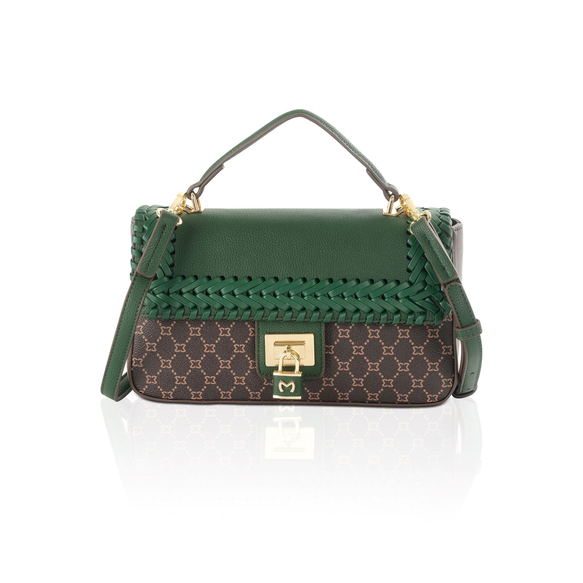 NARDA SATCHEL- GREEN