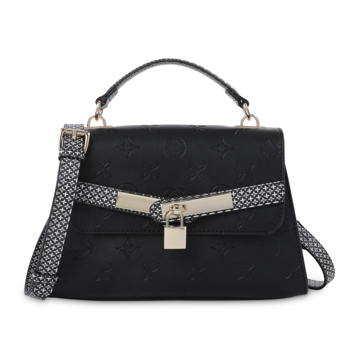 ELLIZA SATCHEL- BLACK