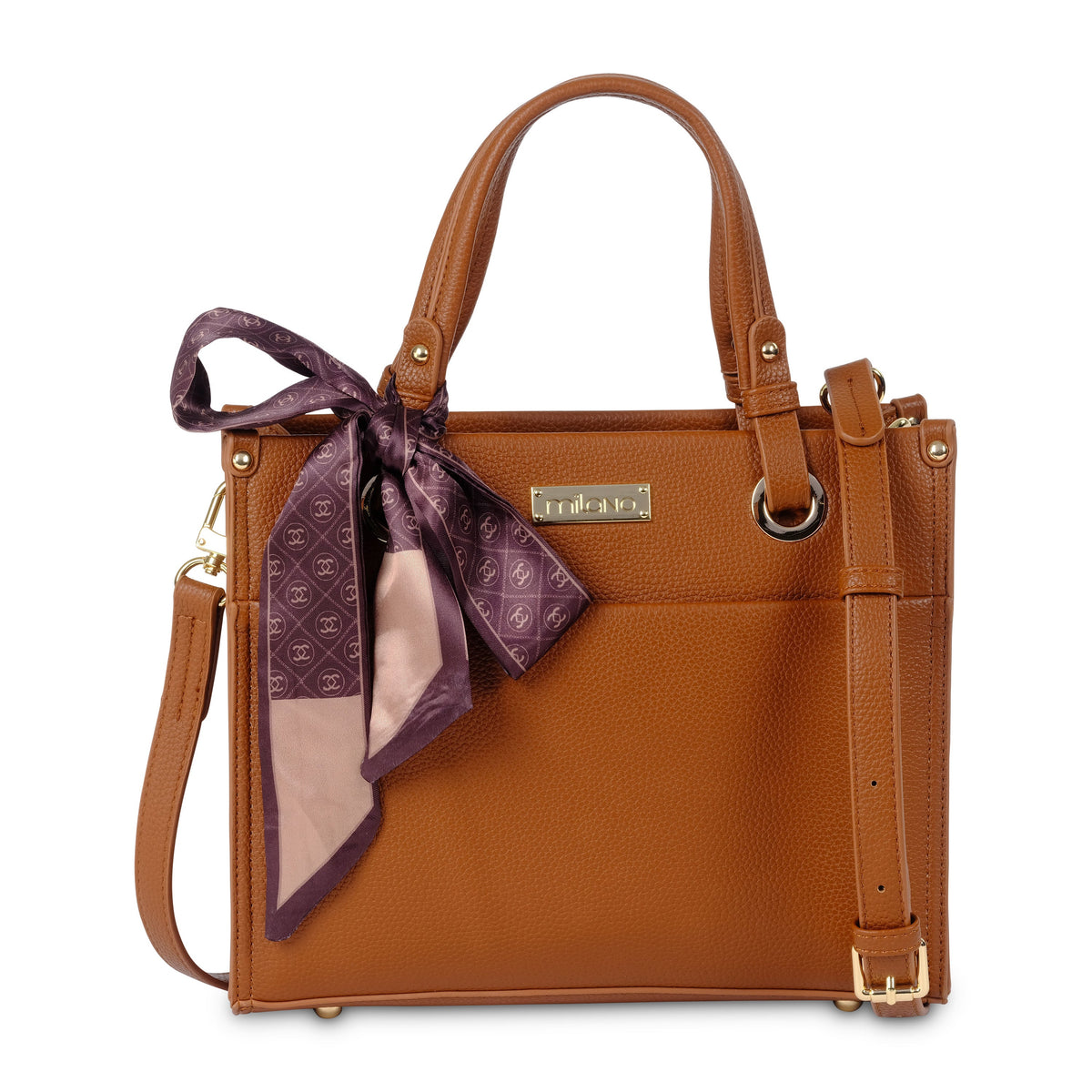 TARA TOTE- BROWN