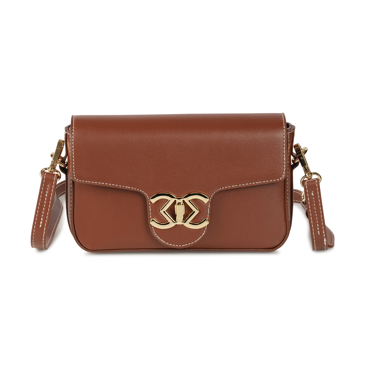 LEAH CROSSBODY- Tan