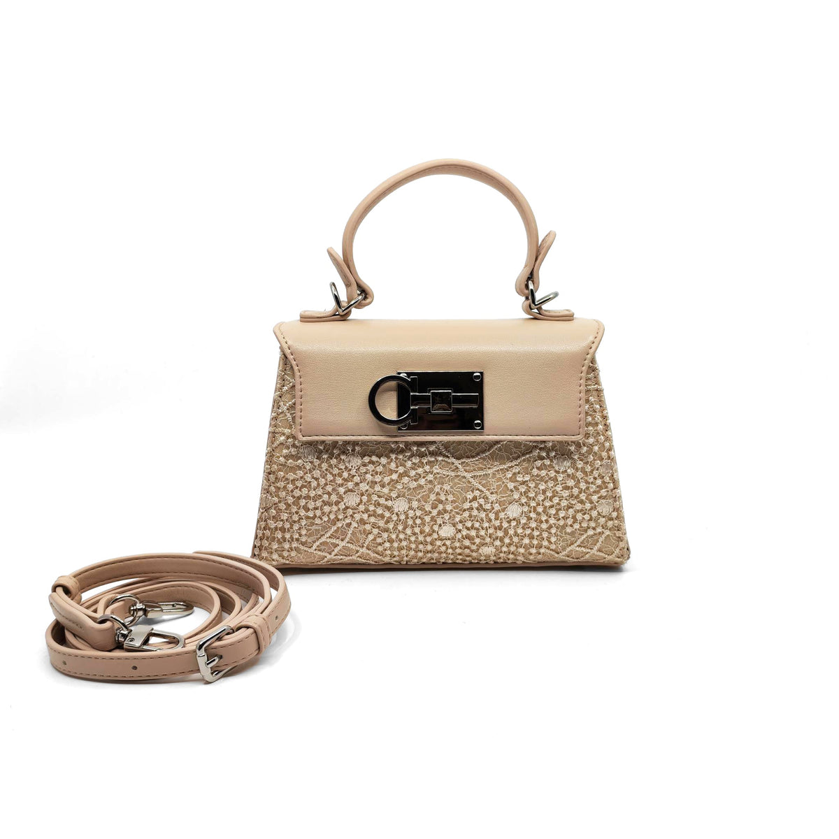 COURTENEY MINI TOTE- Beige