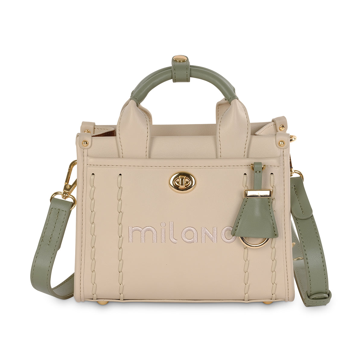 LISHA MINI TOTE- Ivory