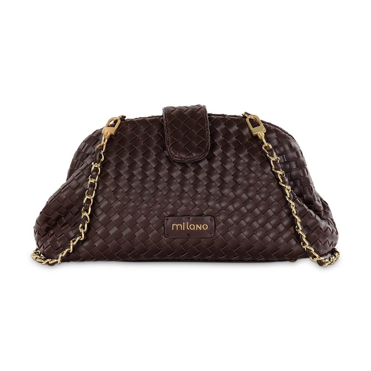 MADISON CLUTCH- Dark Brown