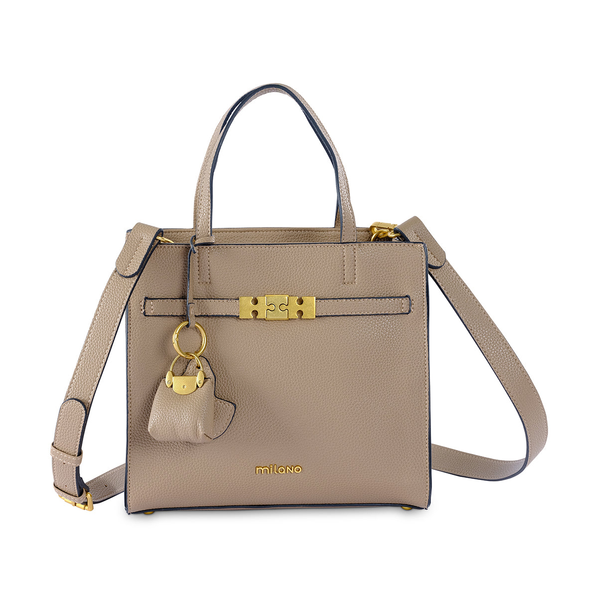 KENNEDY TOTE- Taupe